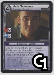 Pete Shanahan, Inquisitive Detective